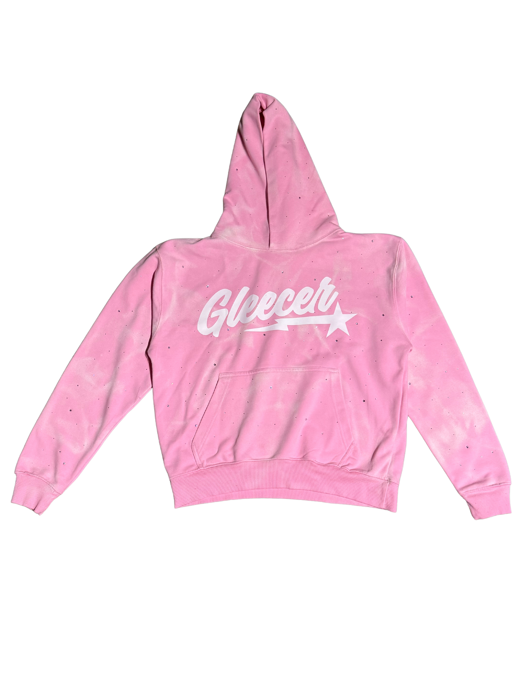 Pink Gleecer Rhinestone Star Hoodie
