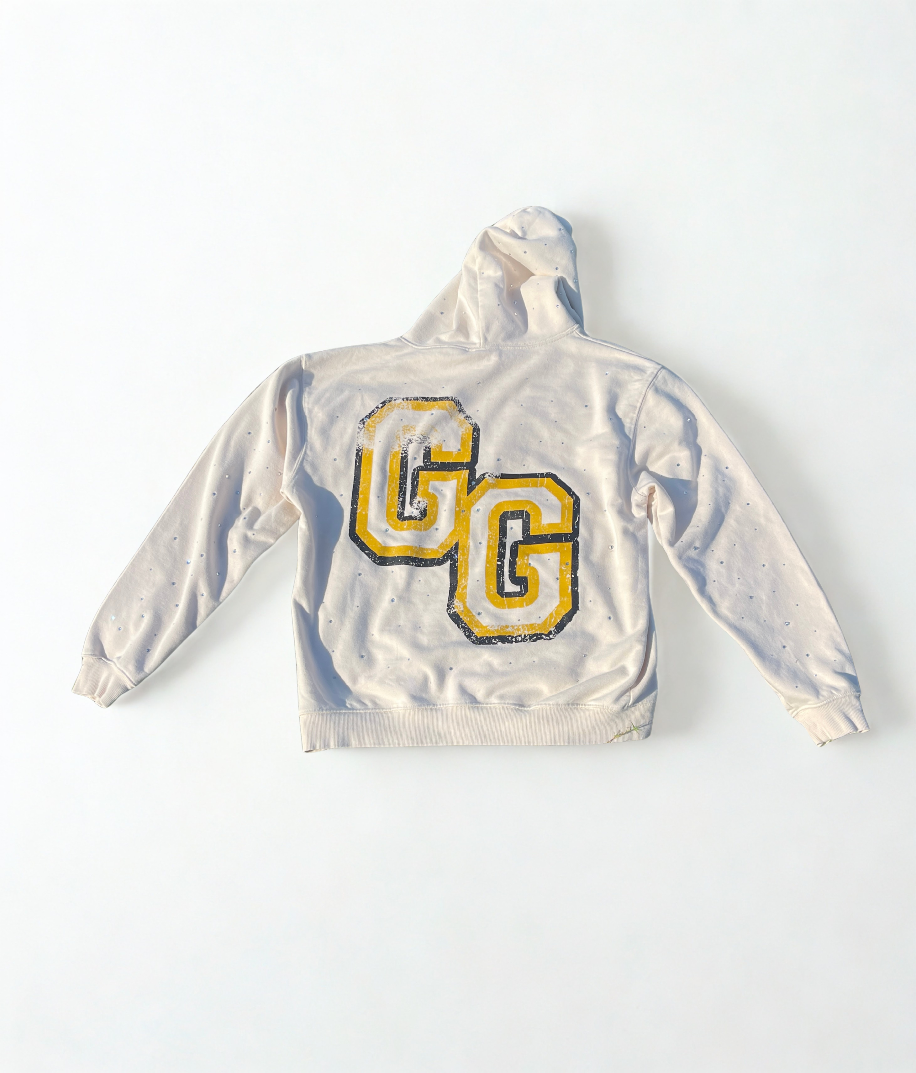 Gleecer University Rhinestone Hoodie Set