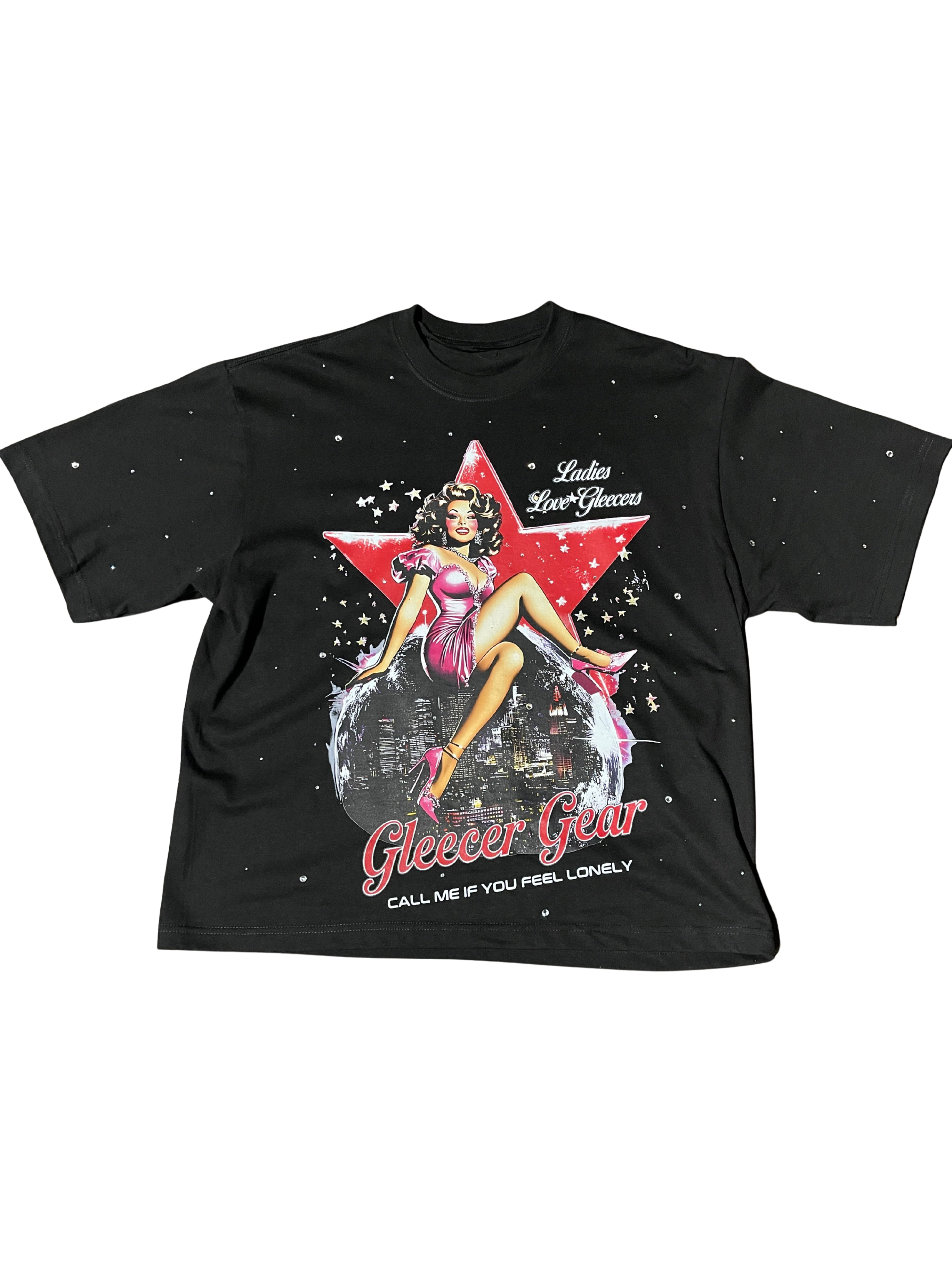 Ladies Loves Gleecers Cropped Tee