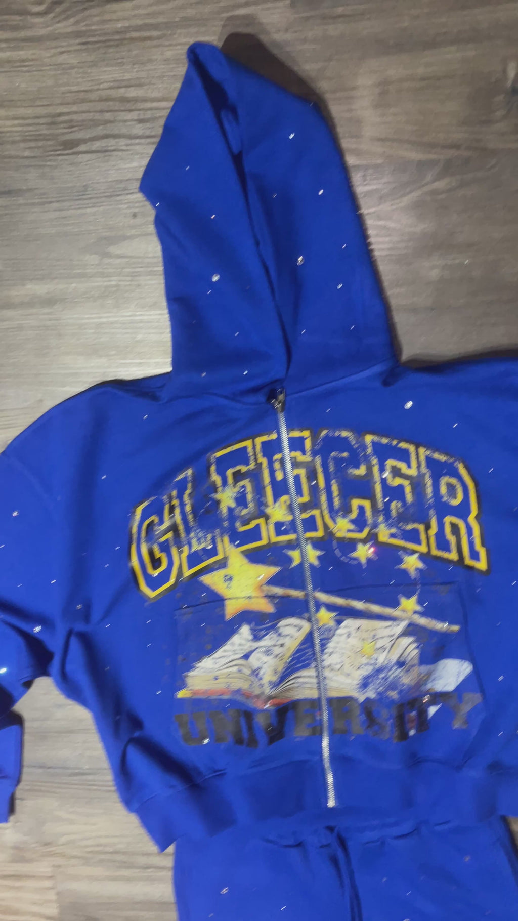 Gleecer University Rhinestone Tracksuit