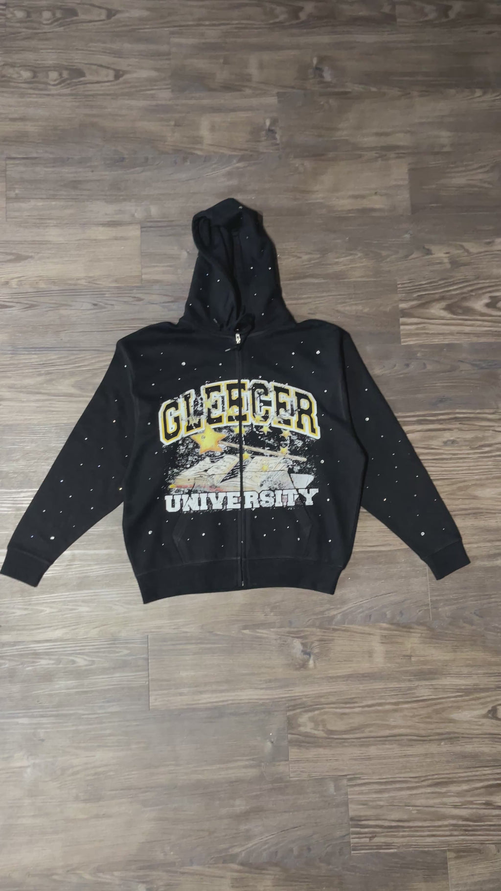 GLEECER UNIVERSITY ZIP HOODIE